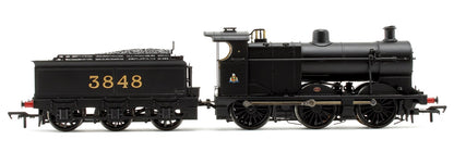 Pre-Owned Class 4F Midland Railways Black 0-6-0 Steam Locomotive #3848 - DCC Fitted