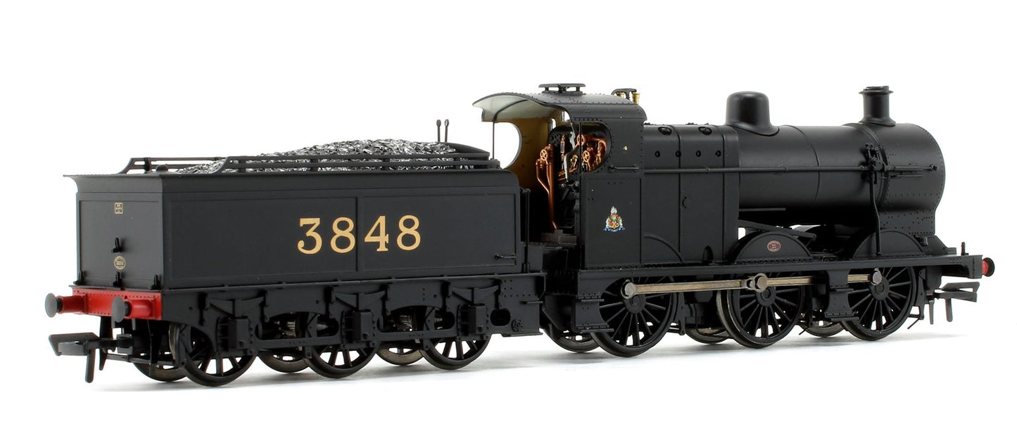 Pre-Owned Class 4F Midland Railways Black 0-6-0 Steam Locomotive #3848 - DCC Fitted
