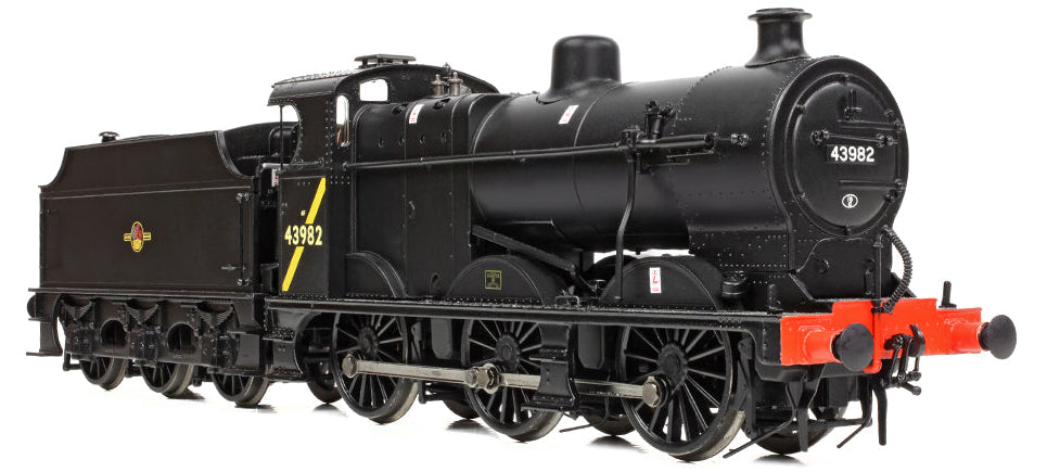 MR 3835 (4F) with Fowler Tender 43982 BR Black (Late Crest) Steam Locomotive