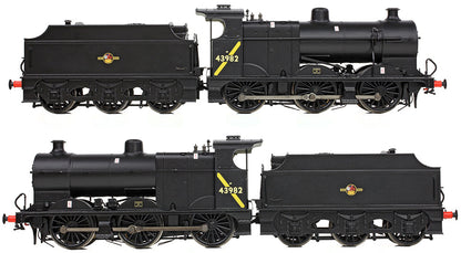 MR 3835 (4F) with Fowler Tender 43982 BR Black (Late Crest) Steam Locomotive