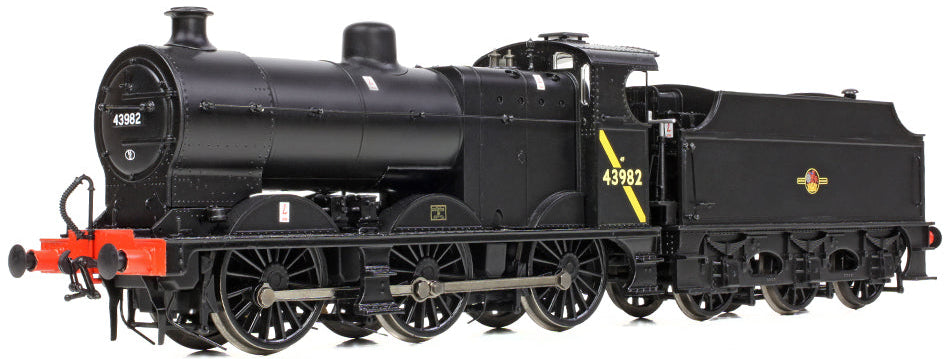 MR 3835 (4F) with Fowler Tender 43982 BR Black (Late Crest) Steam Locomotive