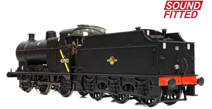 MR 3835 (4F) with Fowler Tender 43982 BR Black (Late Crest) Steam Locomotive - DCC Sound