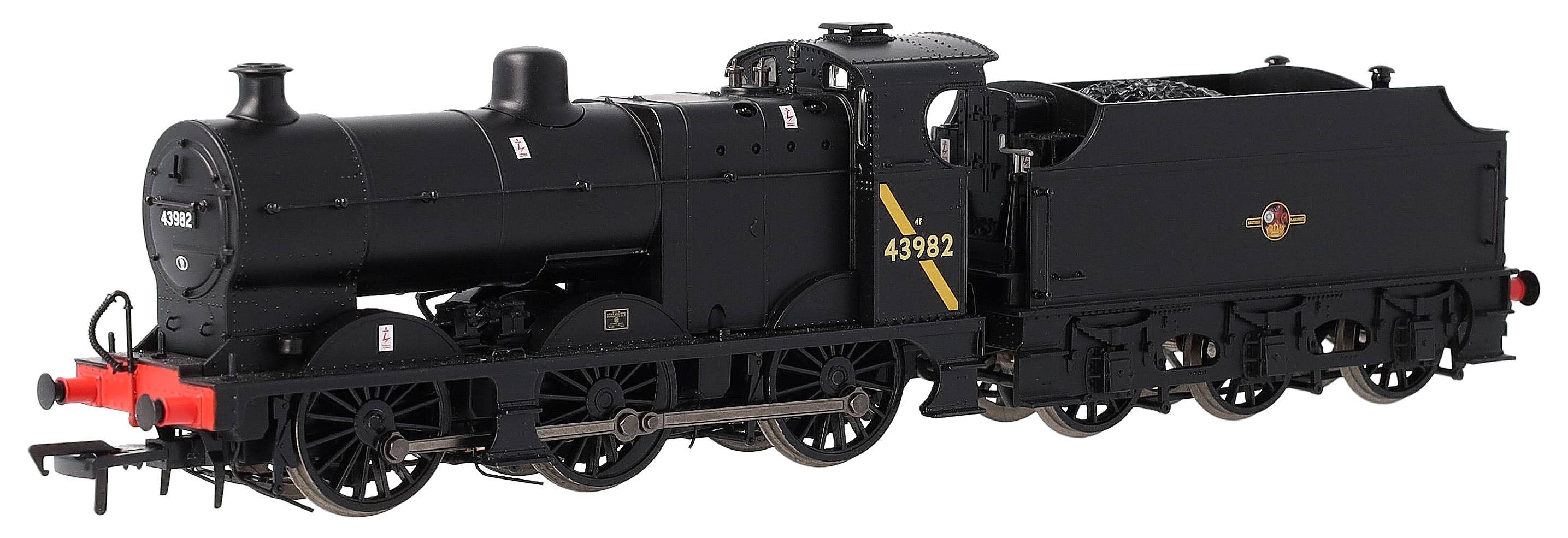 Mr Rails Shuttle Bachmann 31-884A MR 3835 (4F) with Fowler Tender 43982 BR – Rails