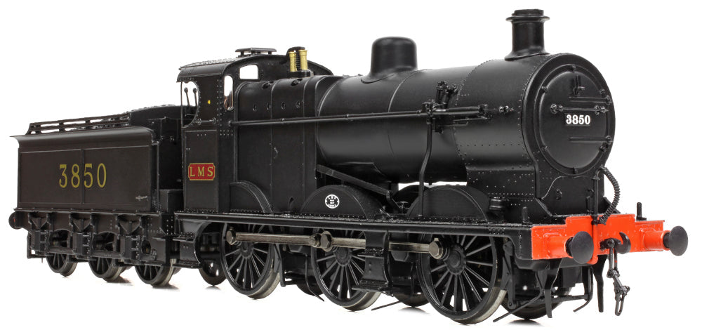 31-885 MR 3835 (4F) with Johnson-Deeley Tender 3850 LMS Black (MR Numerals) Steam Locomotive