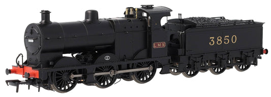 31-885 MR 3835 (4F) with Johnson-Deeley Tender 3850 LMS Black (MR Numerals) Steam Locomotive