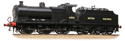 MR 3835 (4F) with Fowler Tender 43892 BR Black (British Railways) Steam Locomotive