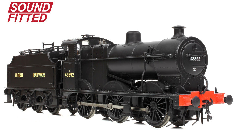 MR 3835 (4F) with Fowler Tender 43892 BR Black (British Railways) Steam Locomotive - DCC Sound