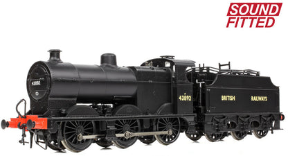 MR 3835 (4F) with Fowler Tender 43892 BR Black (British Railways) Steam Locomotive - DCC Sound
