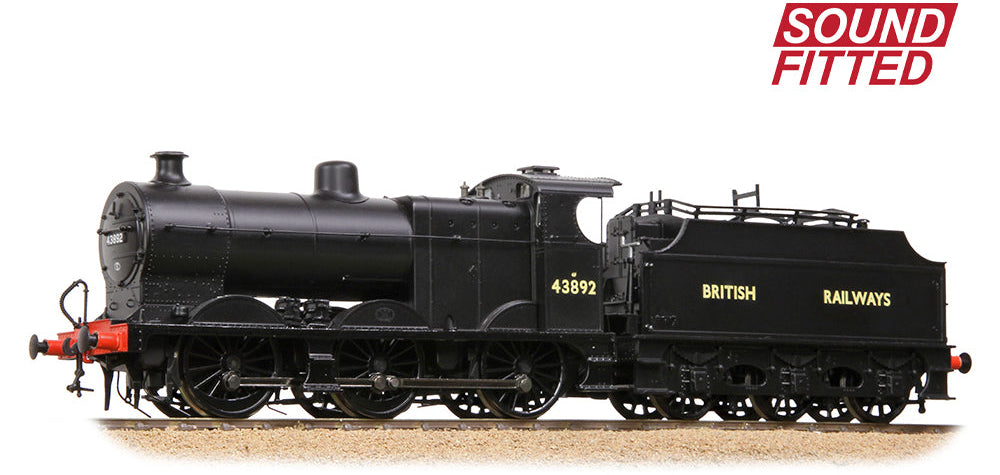 MR 3835 (4F) with Fowler Tender 43892 BR Black (British Railways) Steam Locomotive - DCC Sound