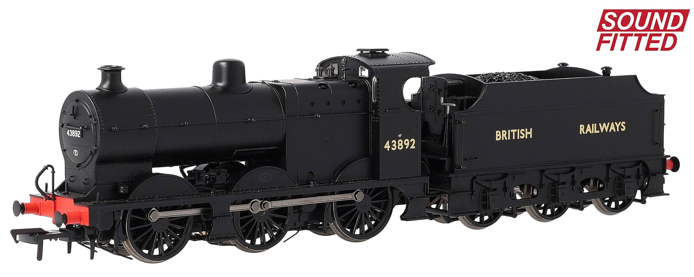 Bachmann 31-886SF MR 3835 (4F) with Fowler Tender 43892 BR – Rails