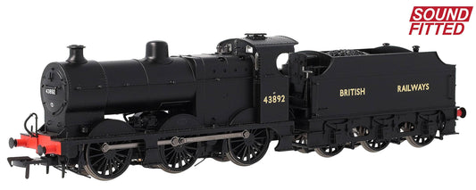31-886SF MR 3835 (4F) with Fowler Tender 43892 BR Black (British Railways) Steam Locomotive - DCC Sound