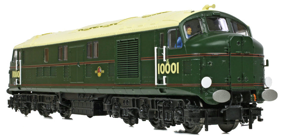 LMS 10001 BR Lined Green (Late Crest) Diesel Locomotive