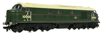 LMS 10001 BR Lined Green (Late Crest) Diesel Locomotive