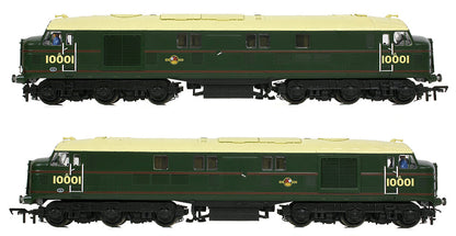 LMS 10001 BR Lined Green (Late Crest) Diesel Locomotive