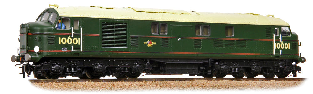 LMS 10001 BR Lined Green (Late Crest) Diesel Locomotive