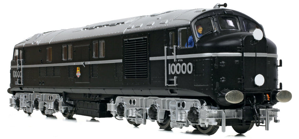 LMS 10000 BR Black (Early Emblem) Diesel Locomotive