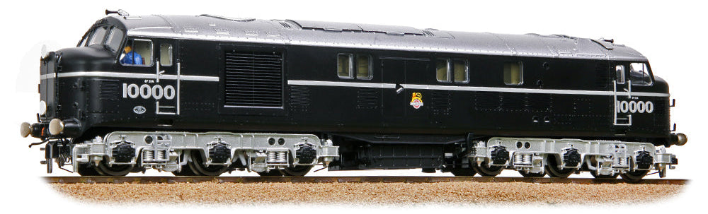 LMS 10000 BR Black (Early Emblem) Diesel Locomotive