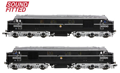 LMS 10000 BR Black (Early Emblem) Diesel Locomotive - DCC Sound