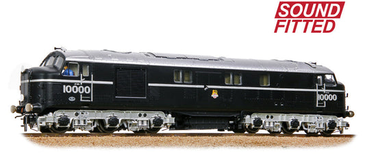LMS 10000 BR Black (Early Emblem) Diesel Locomotive - DCC Sound