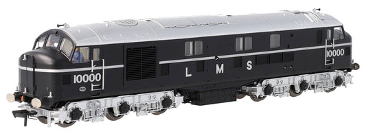 31-999Z LMS 10000 Black & Chrome With LMS Lettering Diesel Locomotive