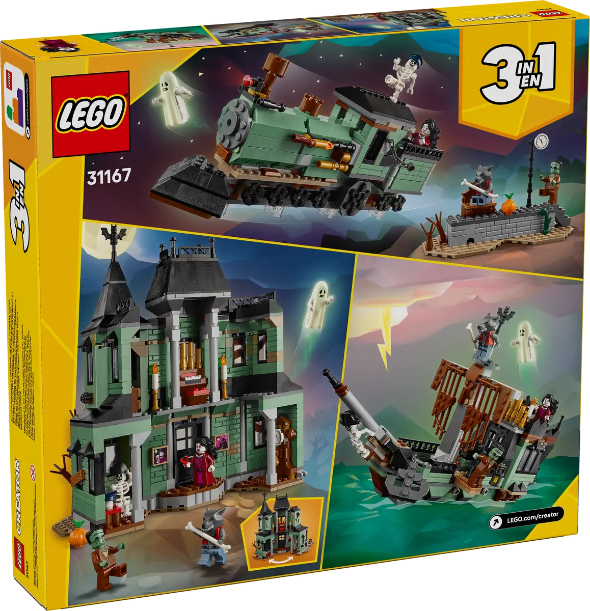 31167 Lego Creator Haunted Mansion - 31167