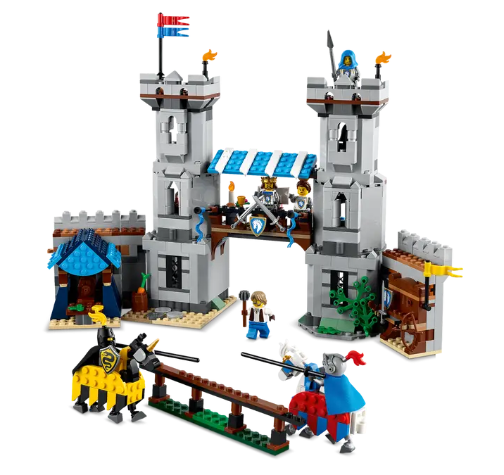 Mideval Steel Rails Lego 31168 Lego Creator Medieval Horse Knight Castle - 31168 – Rails