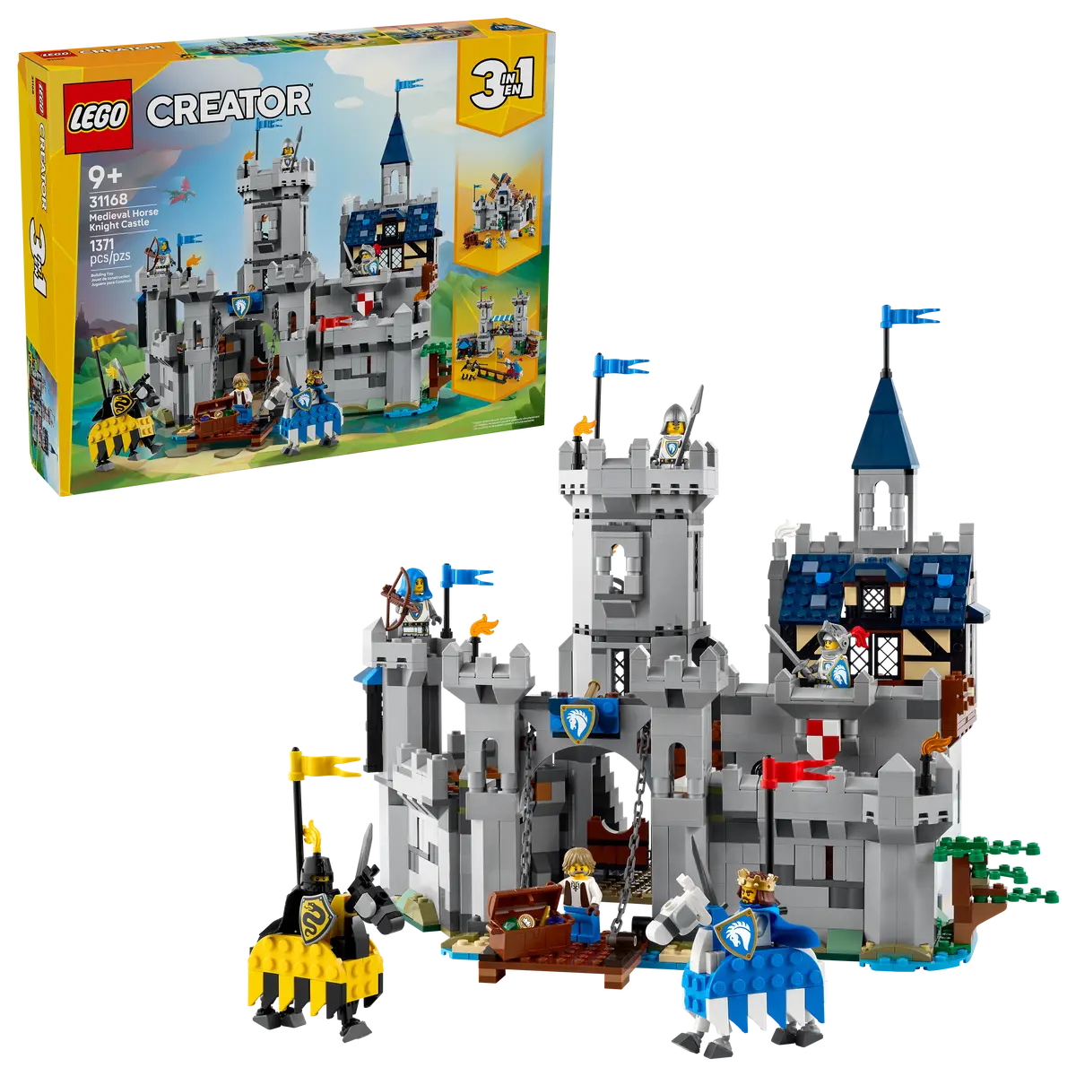 31168 Lego Creator Medieval Horse Knight Castle - 31168