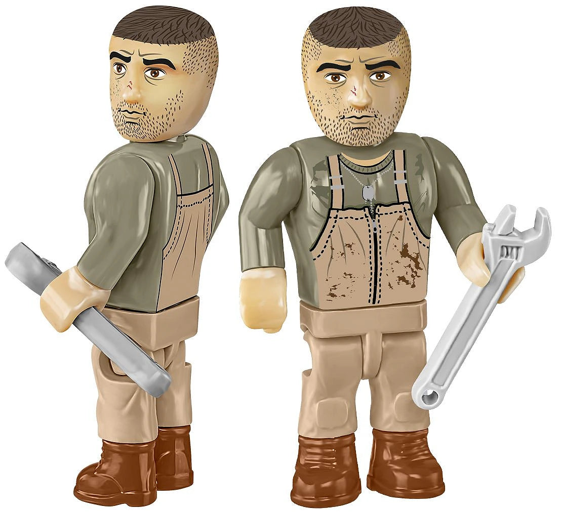 Sherman M4A2E8(76) WWII (880 pcs) Model Kit