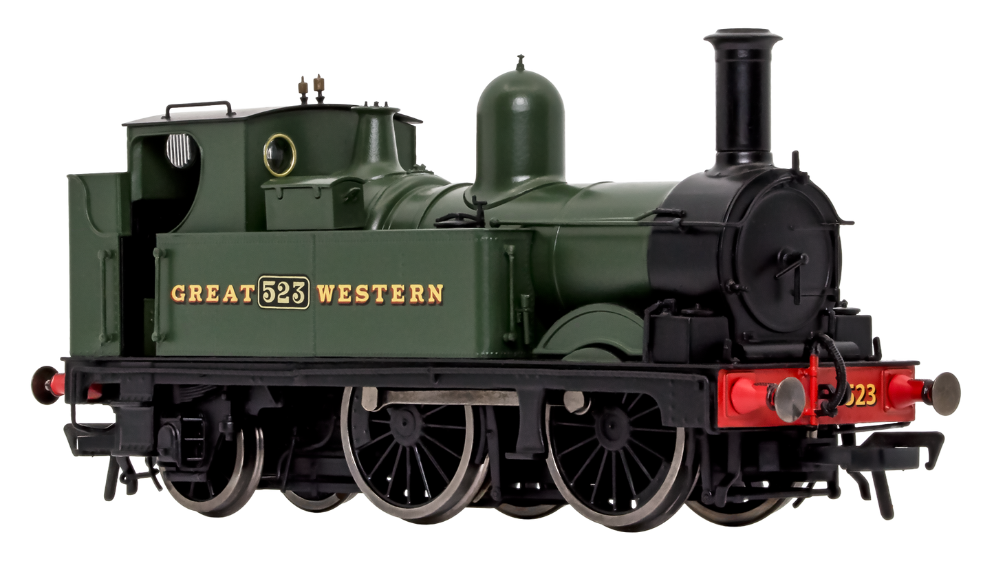 GWR 517 Class 0-4-2 523 G.W. Green 'Great Western' Steam Locomotive - DCC Sound