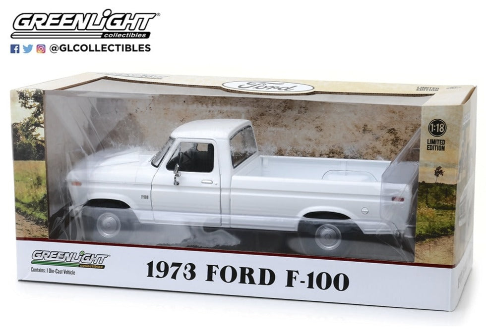 1973 Ford F-100 White