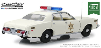 Hazzard County Sheriff 1977 Plymouth Fury - Artisan Collection