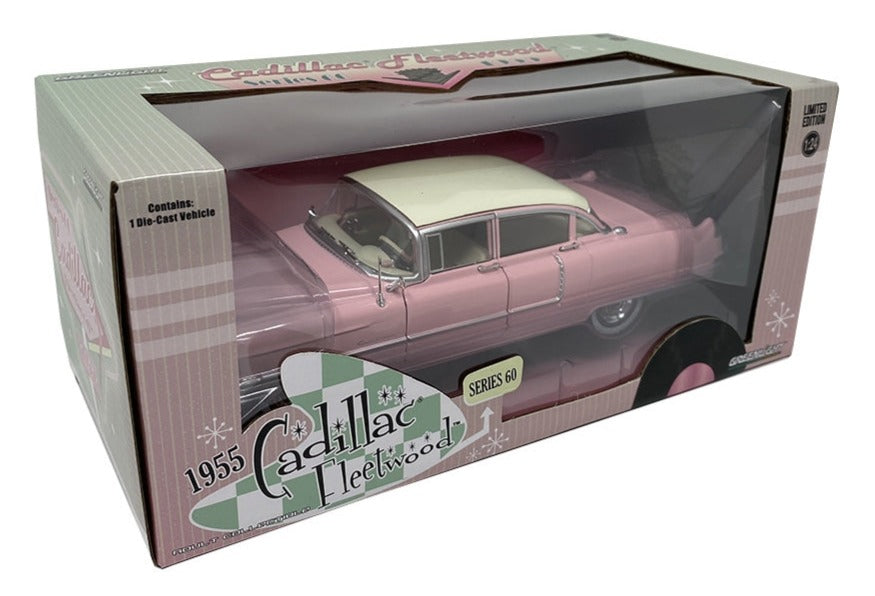 1955 Cadillac Fleetwood Series 60 Pink With White Roof