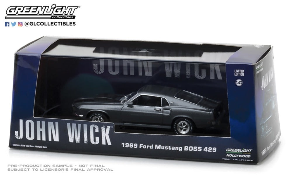 John Wick (2014 Movie) 1969 Ford Mustang Boss 429