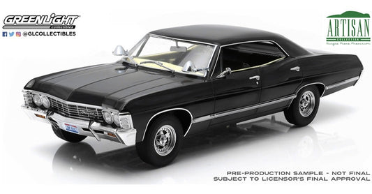 1967 Chevrolet Impala Sport Sedan Tuxedo Black - Artisan Collection