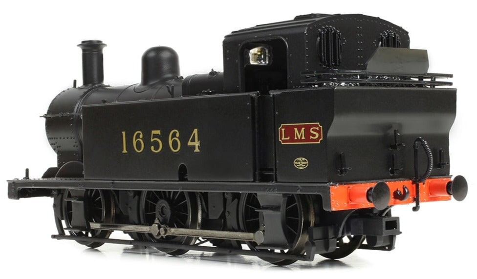 Bachmann 32-227C LMS Fowler 3F (Jinty) 16564 LMS Black Steam Locomotive ...