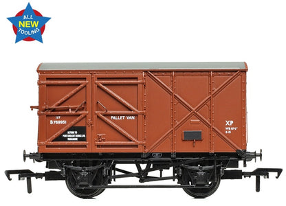 BR 12T Palvan 'Pallet Van' BR Bauxite (Early) No. B769951