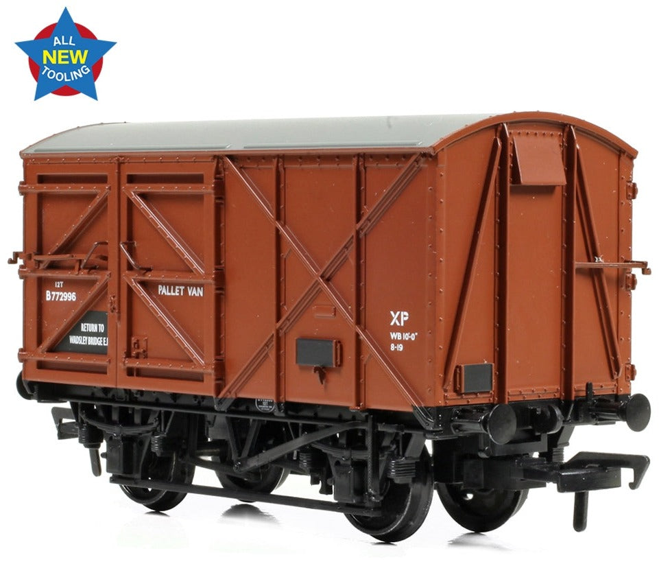 BR 12T Palvan 'Pallet Van' BR Bauxite (Early) No. B772996