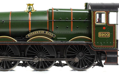 GWR 49XX 'Hall' 5900 'Hinderton Hall' GWR Lined Green (GW Crest) Steam Locomotive