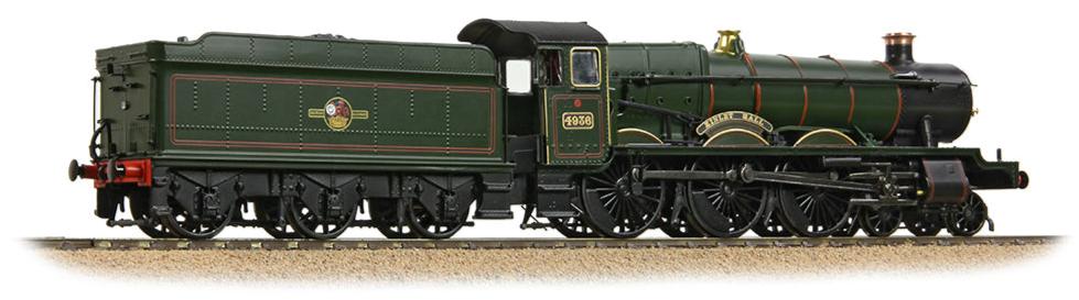 GWR 49XX 'Hall' 4936 'Kinlet Hall' BR Lined Green (Late Crest) Steam Locomotive