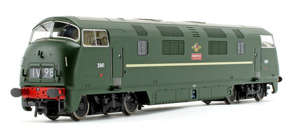 Pre-Owned 32-069 Class 43 Warship 'Roebuck' BR Green Diesel Locomotive D841 - DCC Fitted