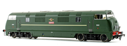 Pre-Owned 32-069 Class 43 Warship 'Roebuck' BR Green Diesel Locomotive D841 - DCC Sound
