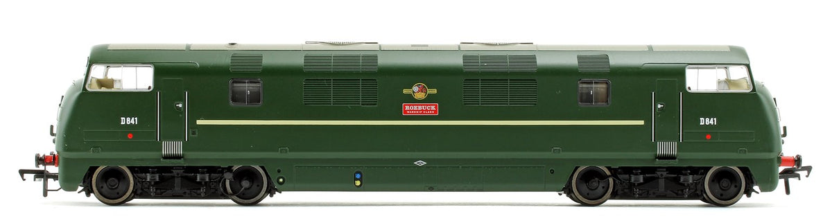 Pre-Owned 32-069 Class 43 Warship 'Roebuck' BR Green Diesel Locomotive D841 - DCC Sound