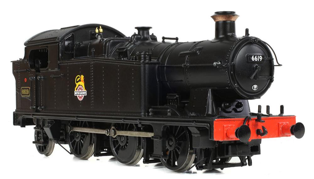 GWR 56XX Tank 6619 BR Black (Early Emblem) Steam Locomotive