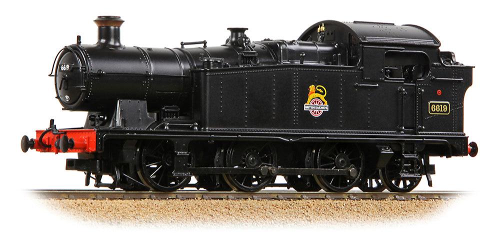 GWR 56XX Tank 6619 BR Black (Early Emblem) Steam Locomotive