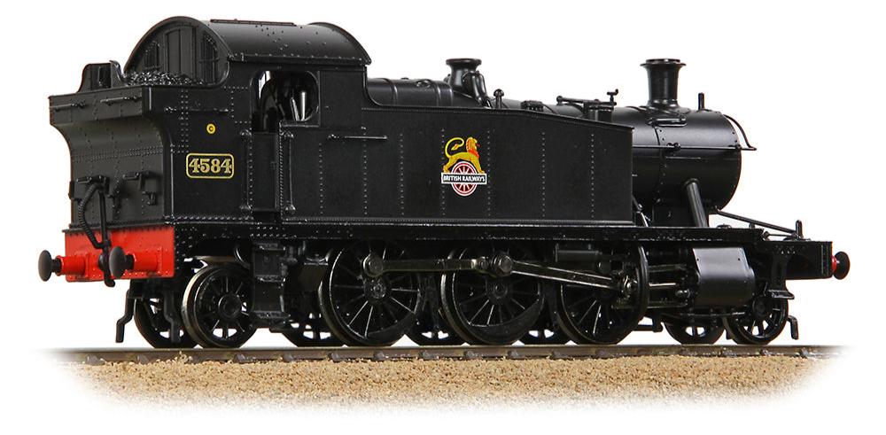 GWR 4575 Prairie Tank 4584 BR Black (Early Emblem) Steam Locomotive