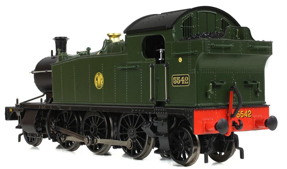 GWR 4575 Prairie Tank 5542 GWR Green (Shirtbutton) Steam Locomotive