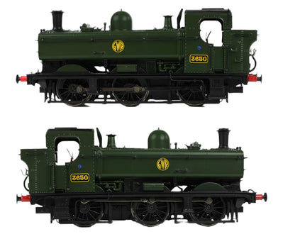 GWR 8750 Pannier Tank 3650 GWR Green (Shirtbutton) Steam Locomotive