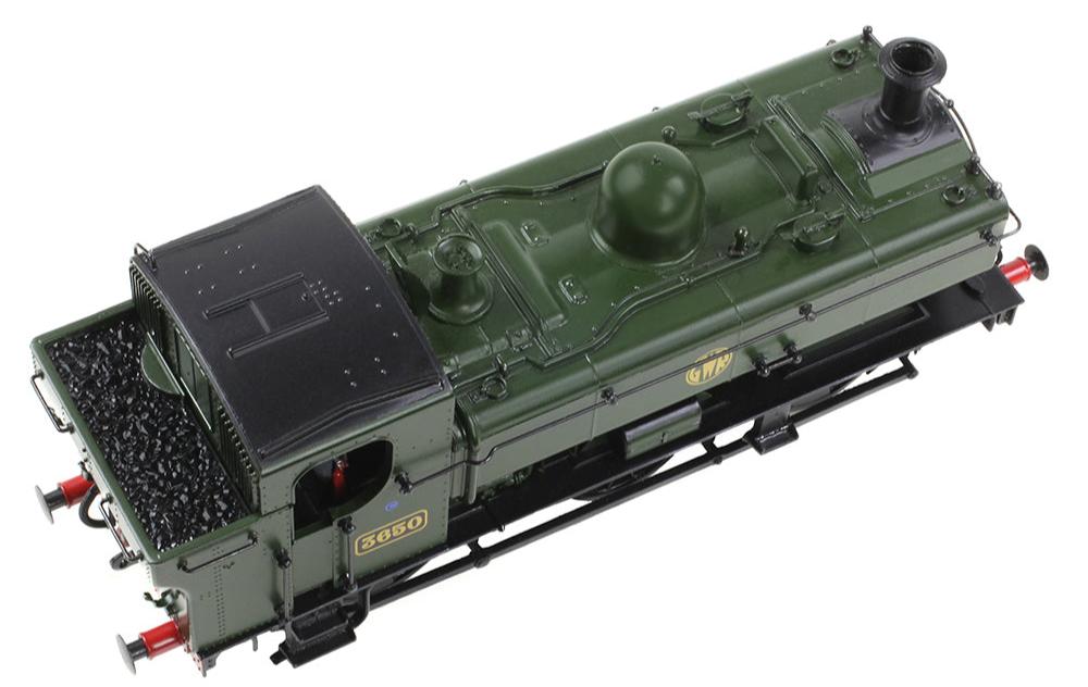 GWR 8750 Pannier Tank 3650 GWR Green (Shirtbutton) Steam Locomotive