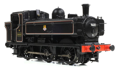 GWR 8750 Pannier Tank 9600 BR Lined Black (Early Emblem) Steam Locomotive