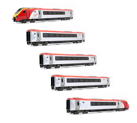 Pre-Owned Class 221 Virgin Super Voyager 221 101 - 5 Car Tilt 'Louis Bleriot'